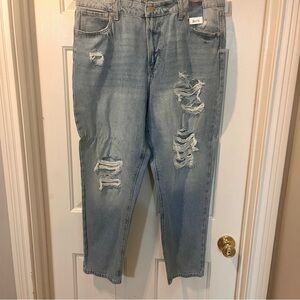 No Boundaries Light Blue High Rise mom  Jeans